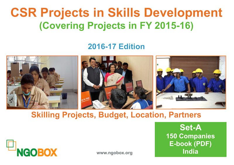 CSR Projects in Skills Development FY 2015-16